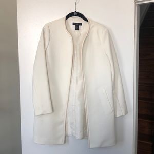 H&M white coat